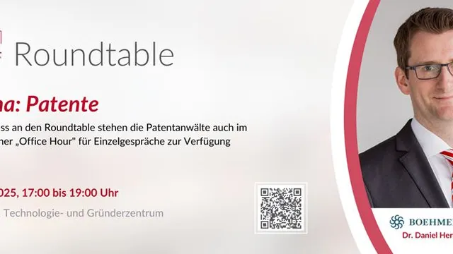 Hub31-Roundtable Thema Patente