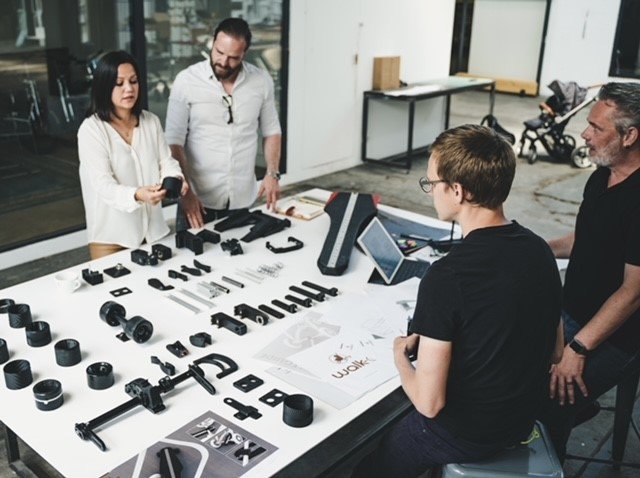 Das Team von The Smart Family bei der Arbeit.