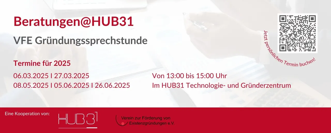 VFExHUB31 Gründungssprechtage