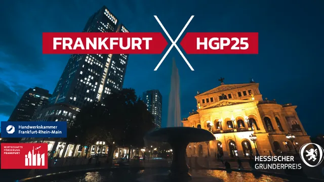 Hessischer Gründerpreis 2025 trifft Frankfurt